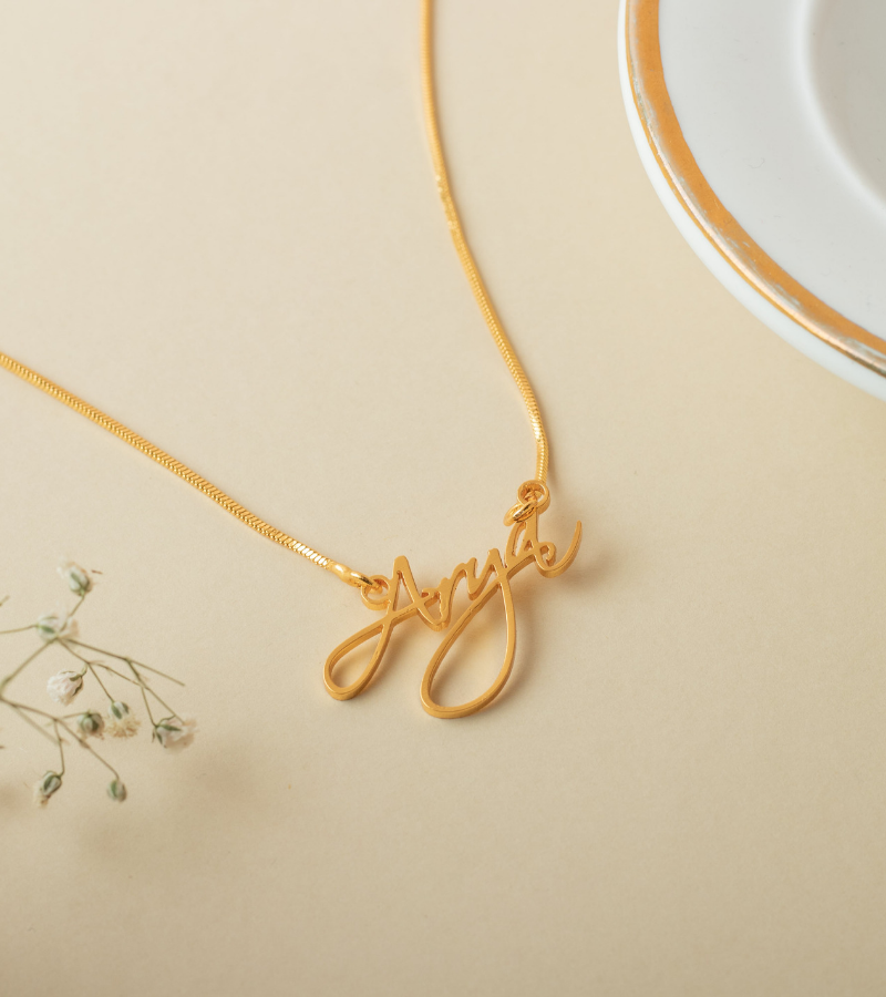 Signature Name Necklace