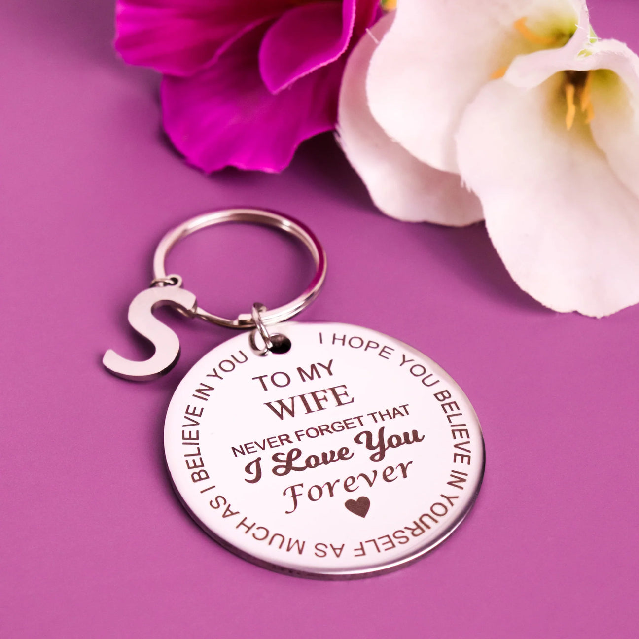 Customised Alphabet Keychain