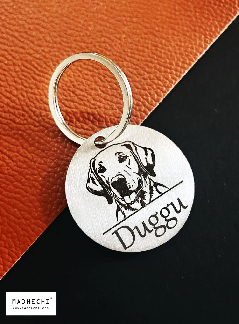 Customised Dog Keychain
