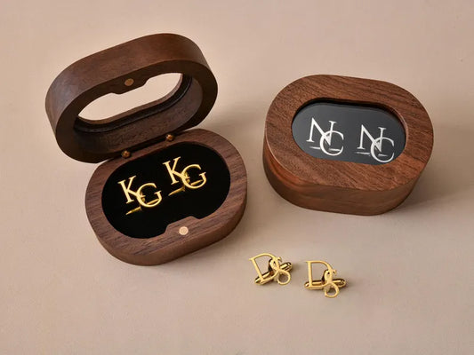 Customised Alphabet cufflink