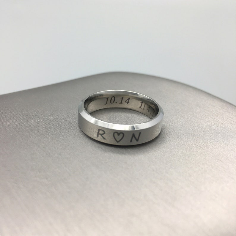 Engraved Name Ring