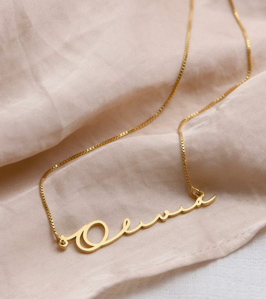 Signature Name Necklace