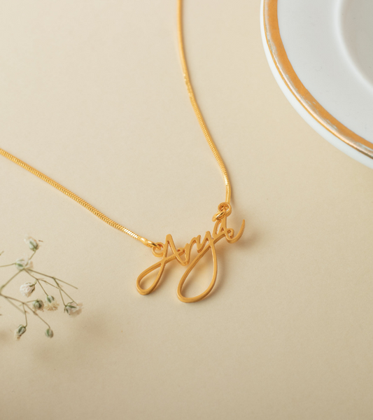 Signature Name Necklace