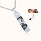 Customised Photo engraved necklace