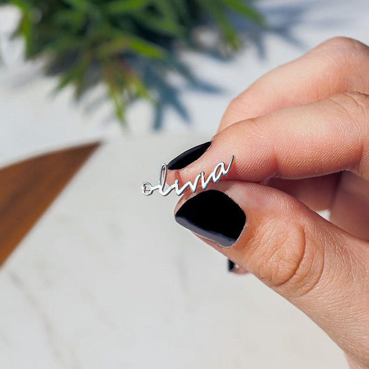 Customised Name Earrings