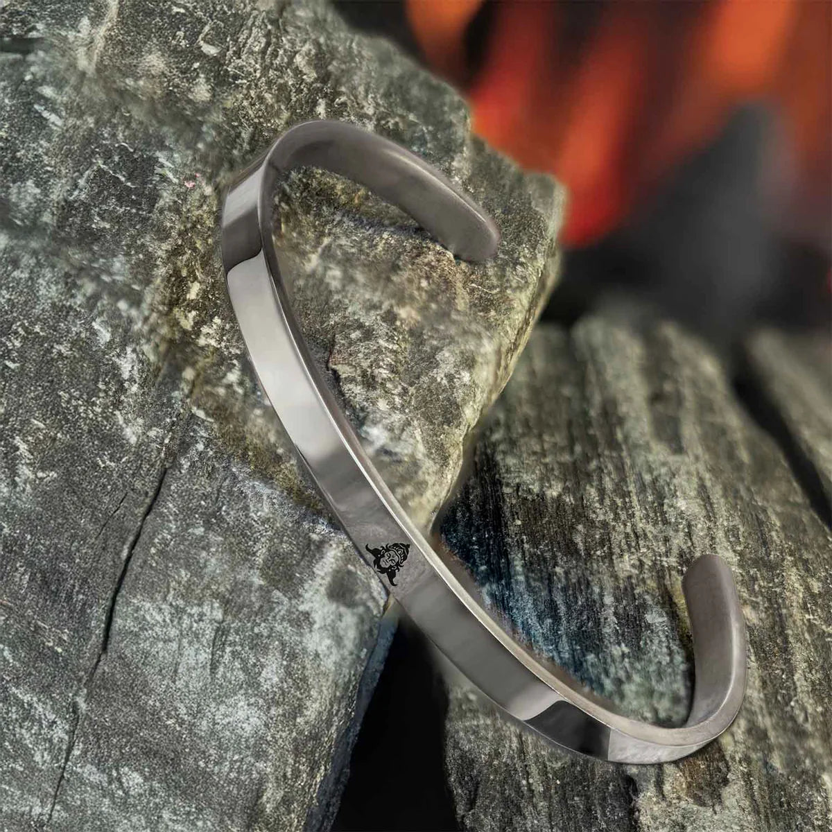 Hanuman Symbol Cuff Bracelet