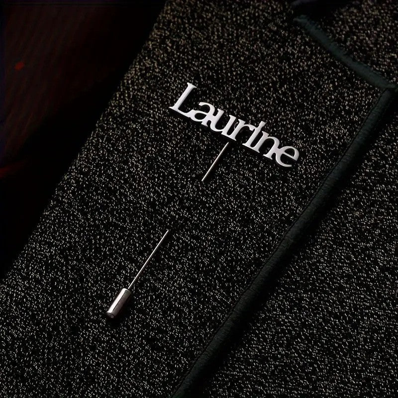 Customised Name Lapel Pin Brooch