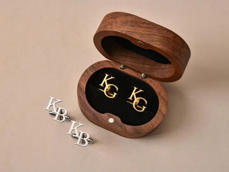 Customised Alphabet cufflink